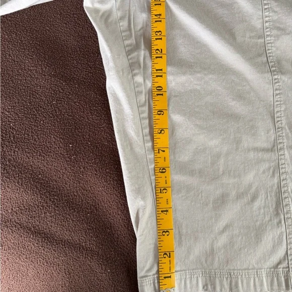 Casual Khaki Christopher & Banks Capris - Picture 3 of 9